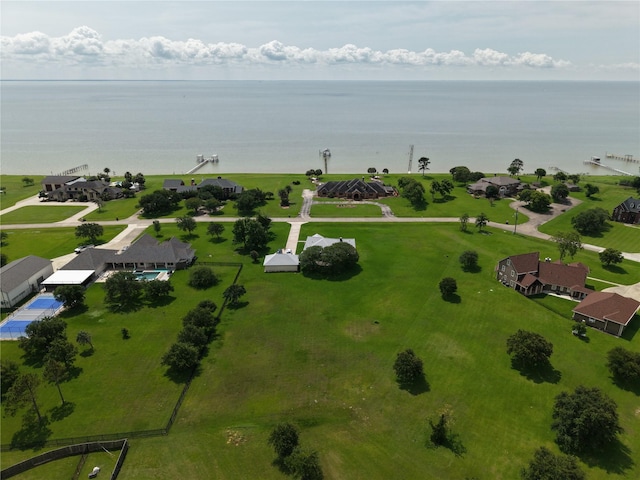 9035 N Point Dr, Beach City, TX 77523 - bird's eye view of a nearby body of water