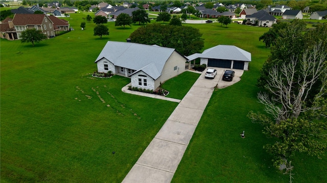 9035 N Point Dr, Beach City, TX 77523 - aerial view of residential area