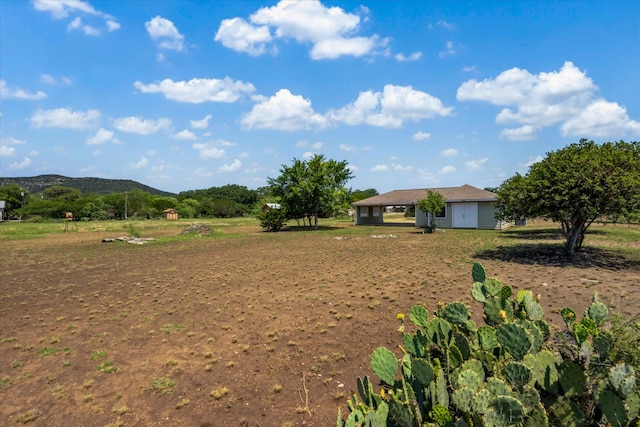 115 N River Place Rd, Rio Frio, TX 78879 - view of yard with a mountain view