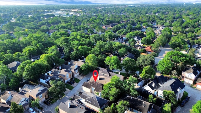 12819 Kingsbridge Ln, Houston, TX 77077 - aerial view of property's location featuring nearby suburban area