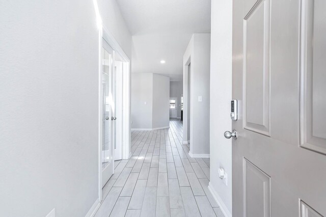 32322 Dusted Bronze Dr, Brookshire, TX 77423 - hallway featuring baseboards and recessed lighting