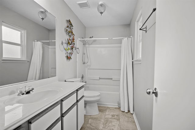1726 Havelock Dr, Spring, TX 77386 - bathroom featuring vanity and shower / tub combo with curtain