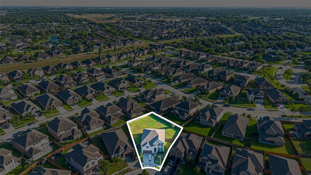4507 Shallow Hill Ct, Houston, TX 77084 - aerial overview of property's location with property boundaries highlighted and nearby suburban area