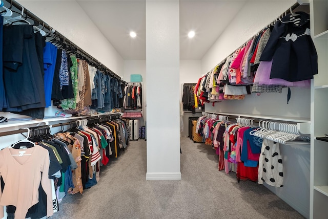 29023 Laurel Grove Ln, Fulshear, TX 77441 - walk in closet featuring carpet flooring