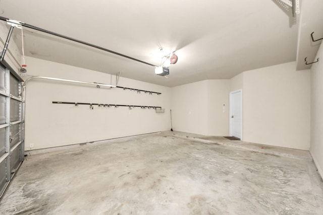 5627 Darling, Houston, TX 77007 - garage with a garage door opener