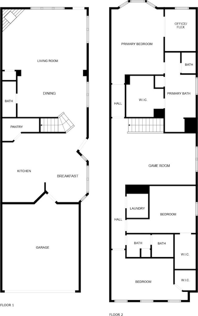 5627 Darling, Houston, TX 77007 - home floor plan