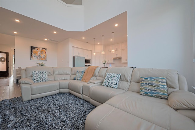 11251 Buchanan Coves Ln, Cypress, TX 77433 - living area with recessed lighting