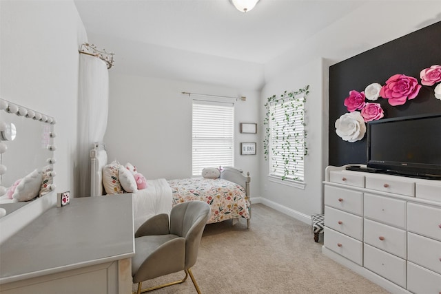 2114 Holly Manor Ct, Katy, TX 77493 - bedroom with light carpet and baseboards