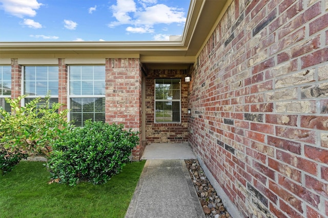 2611 Verano Dr, Richmond, TX 77406 - property entrance featuring brick siding