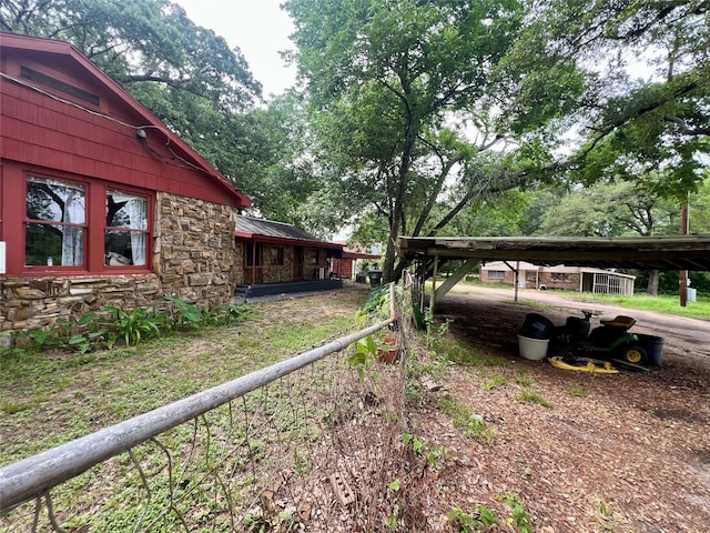 22606 Fm 359th Rd, Hempstead, TX 77445 - view of yard
