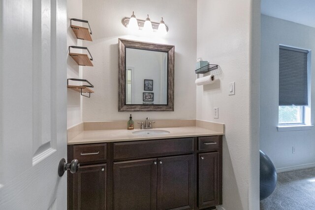 7 Fort Graham Ct, Missouri City, TX 77459 - bathroom featuring vanity and baseboards