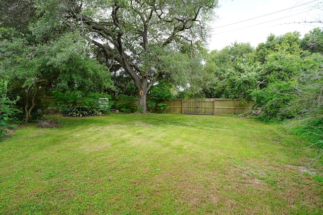 1514 Laurel St, La Marque, TX 77568 - view of yard