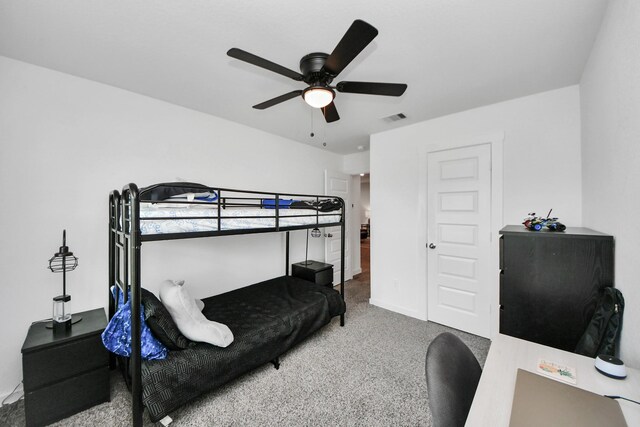31811 Whittis Hill Way, Fulshear, TX 77441 - bedroom with carpet flooring and a ceiling fan