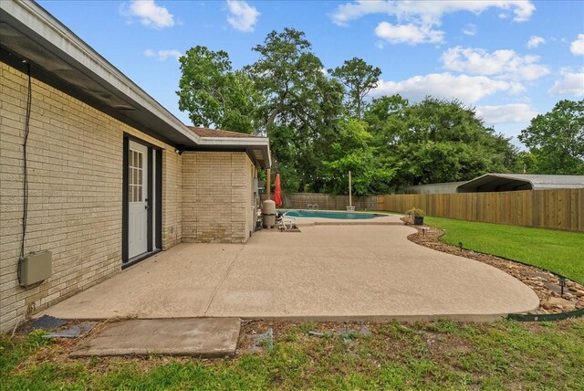 12153 24th St, Santa Fe, TX 77510 - view of patio / terrace
