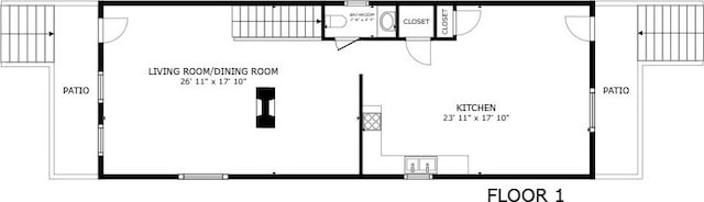 1108 W 22nd St, Houston, TX 77008 - home floor plan
