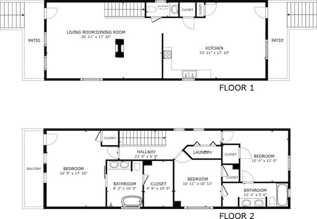 1108 W 22nd St, Houston, TX 77008 - floor plan / room layout