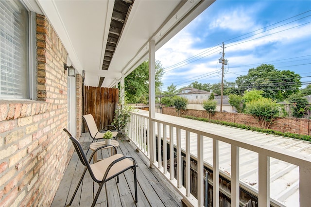 4040 San Felipe St Unit 203, Houston, TX 77027 - view of wooden deck
