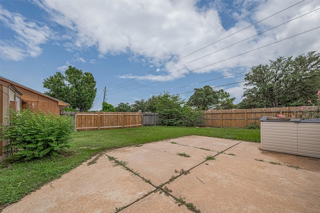 19531 Lazy Valley Dr, Katy, TX 77449 - view of yard with a patio area