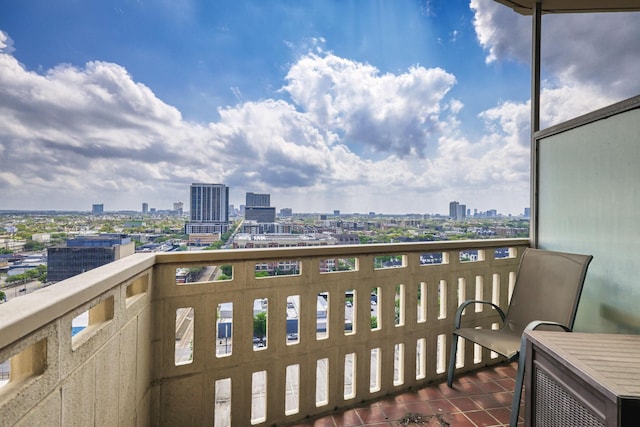 2016 Main St Unit 1502, Houston, TX 77002 - balcony with a view of city