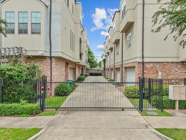 1616 Rosewood St, Houston, TX 77004 - view of concrete road with a gate