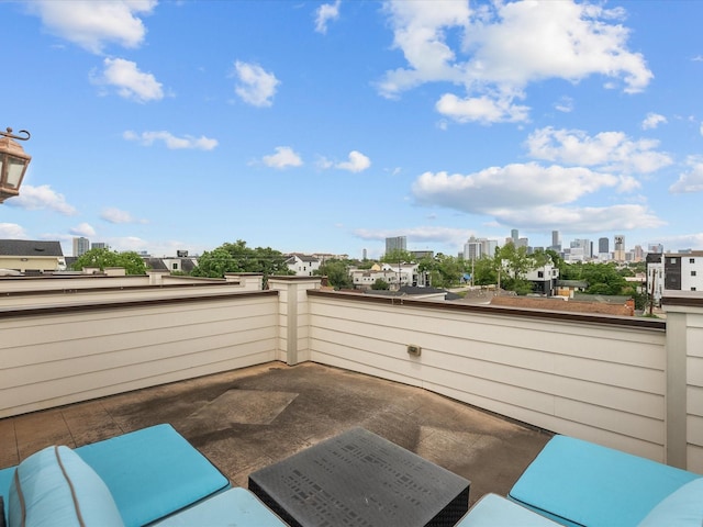 1616 Rosewood St, Houston, TX 77004 - view of patio with a skyline view