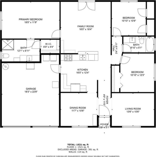 5807 Silver Forest Dr, Houston, TX 77092 - view of room layout