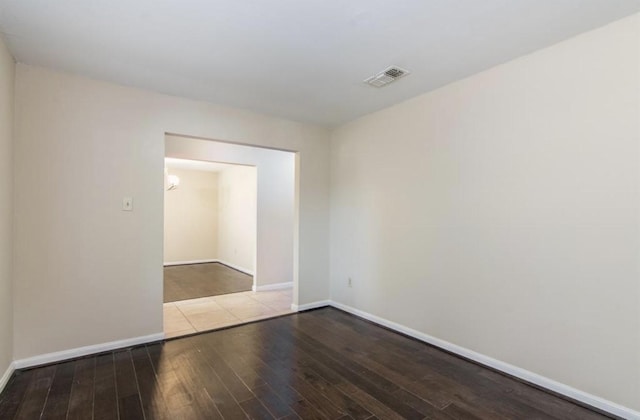 5807 Silver Forest Dr, Houston, TX 77092 - empty room featuring hardwood / wood-style flooring and baseboards