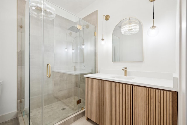 1546 Lawson St, Houston, TX 77023 - full bath with vanity and a stall shower