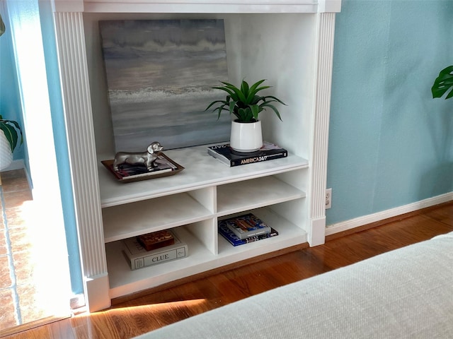 2478 Bering Dr Unit 2478, Houston, TX 77057 - detailed view of wood finished floors and baseboards