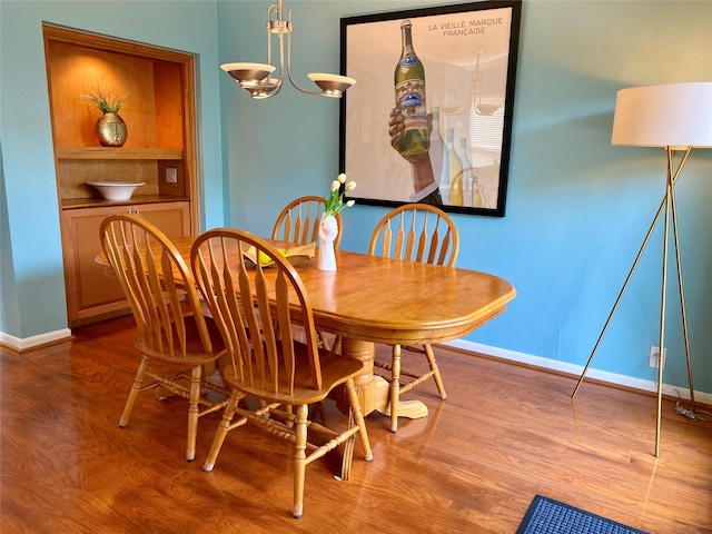 2478 Bering Dr Unit 2478, Houston, TX 77057 - dining area with baseboards and wood finished floors