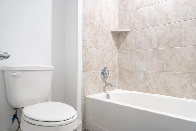 12327 Brandenburg Gate Dr, Houston, TX 77047 - full bathroom featuring toilet and tub / shower combination