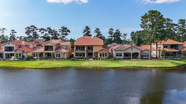 16119 Villa Fontana Way, Houston, TX 77068 - water view featuring nearby suburban area
