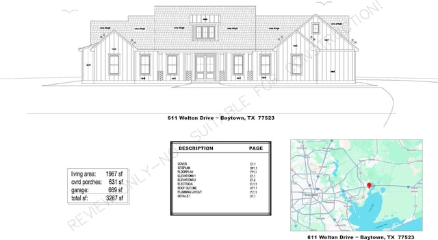 611 Welton Ln, Cove, TX 77523 - view of miscellaneous property collateral