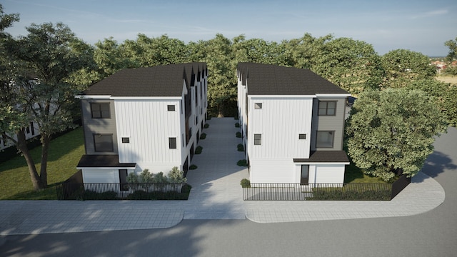 1102 Mansfield St Unit A, Houston, TX 77091 - aerial view of property and surrounding area