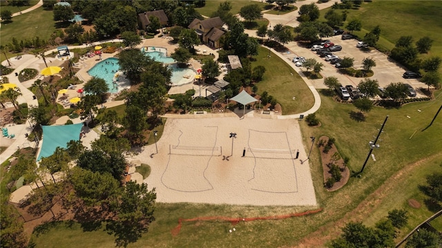 10711 Kingston Spring Dr, Missouri City, TX 77459 - bird's eye view of a pool