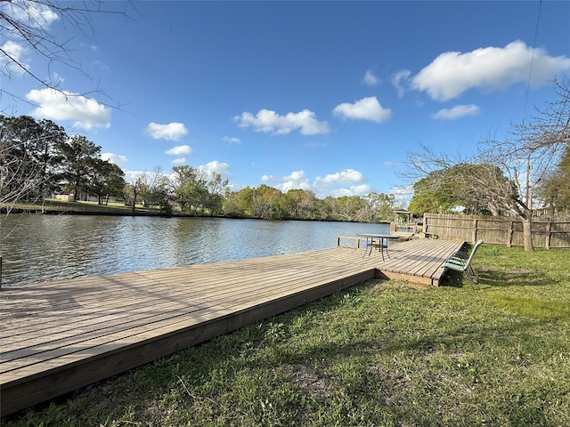 301 Old Bayou Dr, Dickinson, TX 77539 - dock with a water view