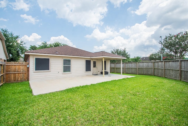 1803 Fallow Ln, Houston, TX 77049 - back of house with a patio