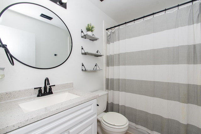 1803 Fallow Ln, Houston, TX 77049 - bathroom with toilet and vanity