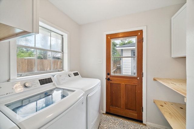 1219 Candlelight Ln, Houston, TX 77018 - washroom with separate washer and dryer