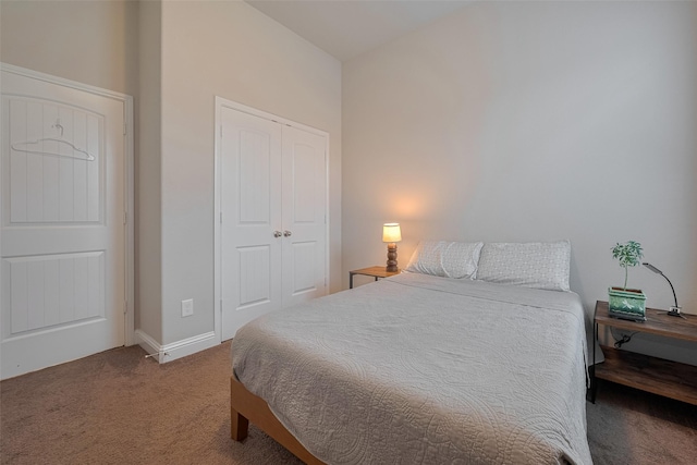 18526 Waterfall Creek Way, Cypress, TX 77429 - bedroom featuring carpet flooring, a closet, and baseboards