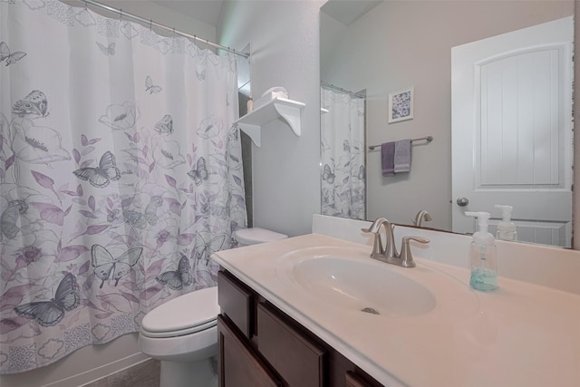 18526 Waterfall Creek Way, Cypress, TX 77429 - full bathroom featuring toilet and vanity