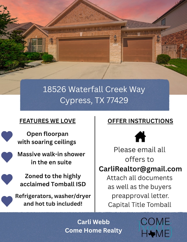 18526 Waterfall Creek Way, Cypress, TX 77429 - view of miscellaneous property collateral