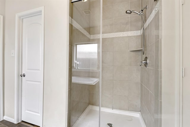 13823 Pointed Edge Ln, Cypress, TX 77429 - bathroom with a stall shower