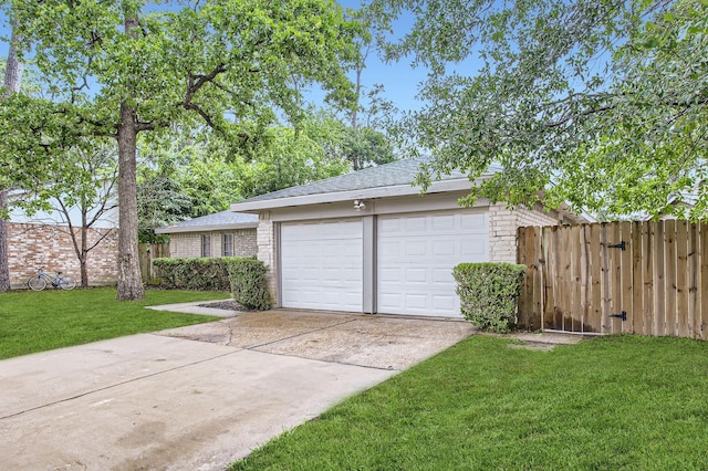 5607 Circlegate Dr, Spring, TX 77373 - garage featuring driveway