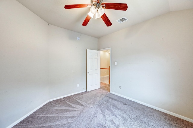 1752 Cypress Meadows Dr, Dickinson, TX 77539 - carpeted spare room featuring a ceiling fan and baseboards