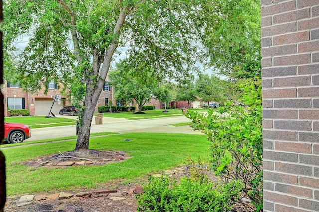 1752 Cypress Meadows Dr, Dickinson, TX 77539 - view of green lawn