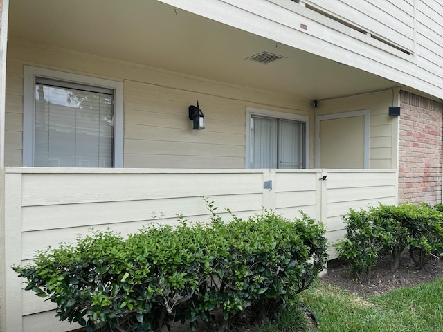 14515 Wunderlich Dr Unit 1703, Houston, TX 77069 - doorway to property with brick siding