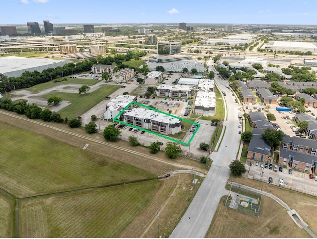 212 Plaza Verde Dr Unit F-22, Houston, TX 77038 - view of urban area featuring property boundaries highlighted