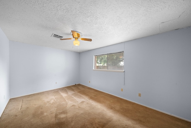 1639 Castle Creek Dr, Missouri City, TX 77489 - carpeted empty room with ceiling fan