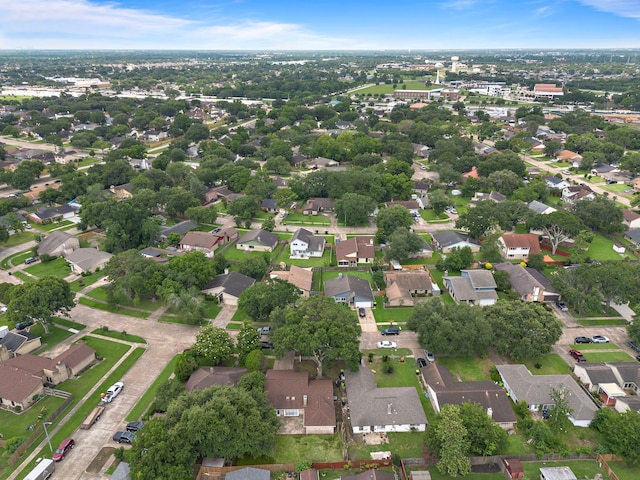 1639 Castle Creek Dr, Missouri City, TX 77489 - aerial view of property and surrounding area with nearby suburban area